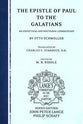 The Epistle of Paul to the Galatians