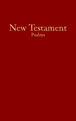 KJV Economy New Testament With Psalms Burgundy (Red Letter Edition)