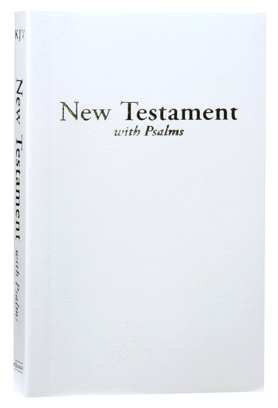 KJV Economy New Testament With Psalms White (Red Letter Edition)