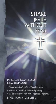 KJV Share Jesus Without Fear New Testament Black (Red Letter Edition)
