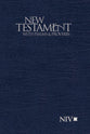 NIV Pocket New Testament With Psalms and Proverbs Blue (Black Letter Edition)