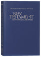 NIV Pocket New Testament With Psalms and Proverbs Blue (Black Letter Edition)
