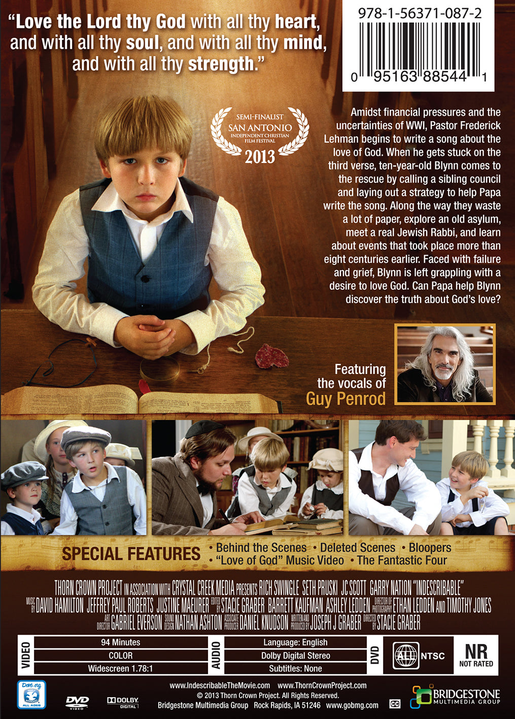Indescribable, DVD (94 Mins)