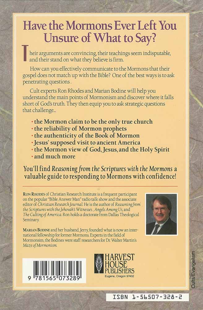 Reasoning From the Scriptures With the Mormons