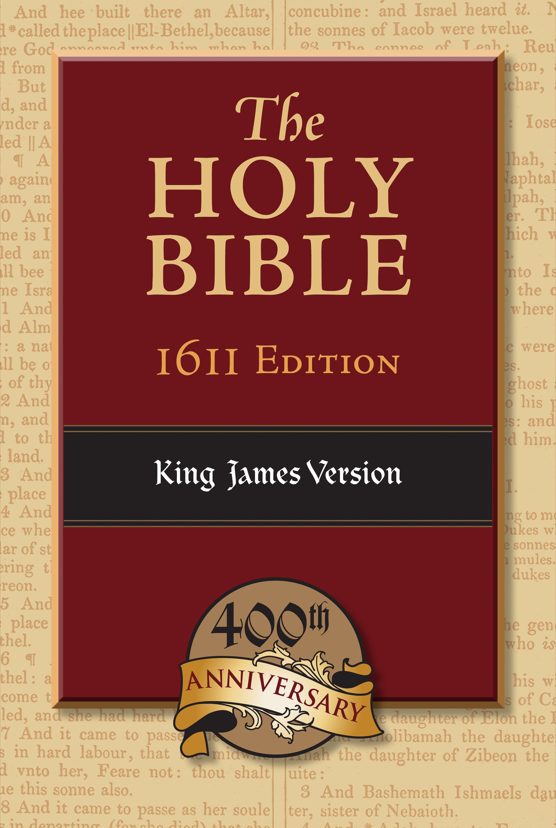 KJV Holy Bible 1611 Edition Black Includes Apocrypha