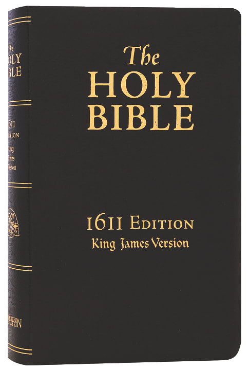 KJV Holy Bible 1611 Edition Black Includes Apocrypha