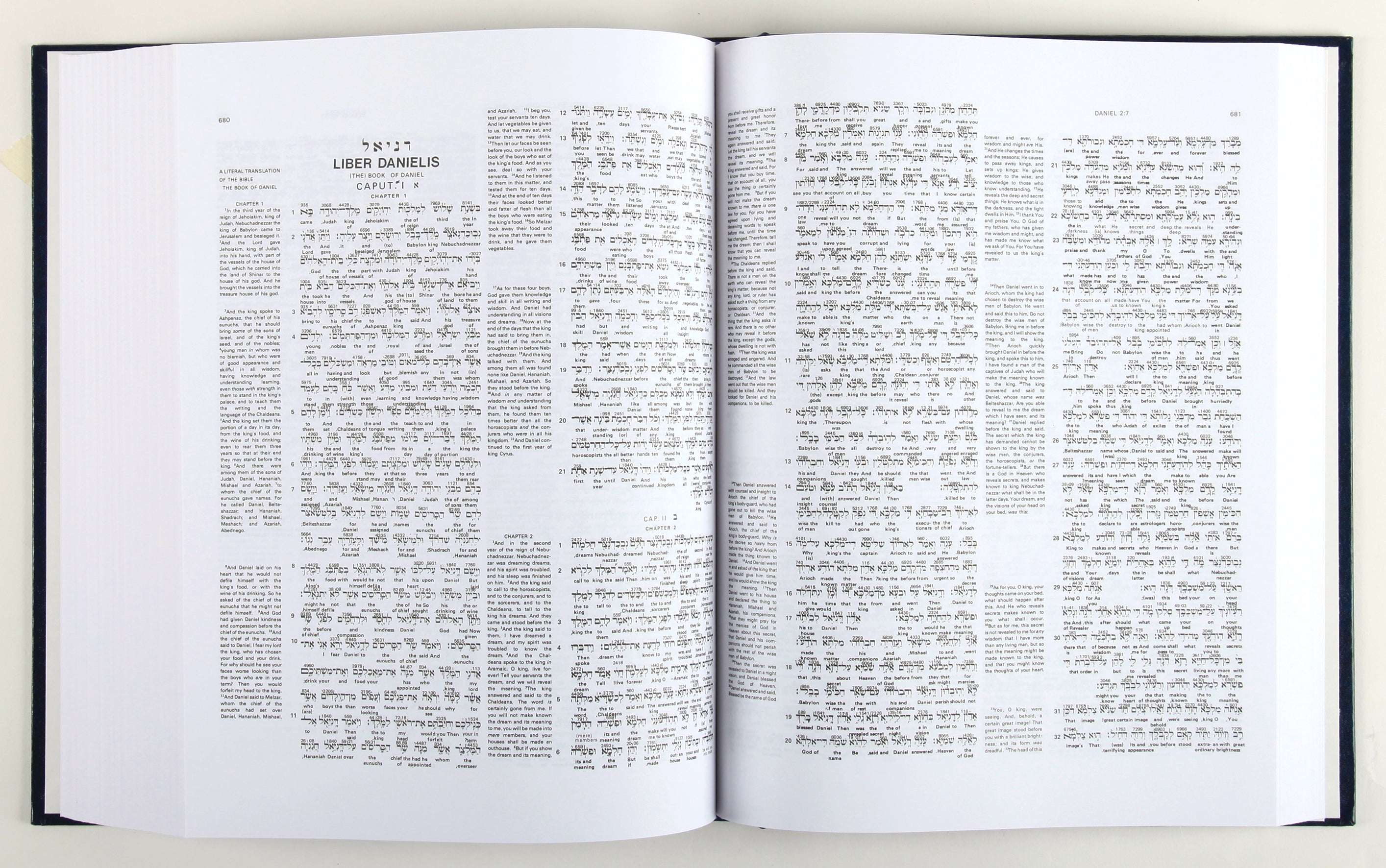Interlinear Bible Hebrew/Greek/English One Volume Edition