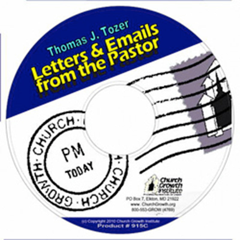 Letters and Emails From the Pastor (Cd)