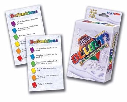 Card Game: Big Deal Bible Blurt Card Game