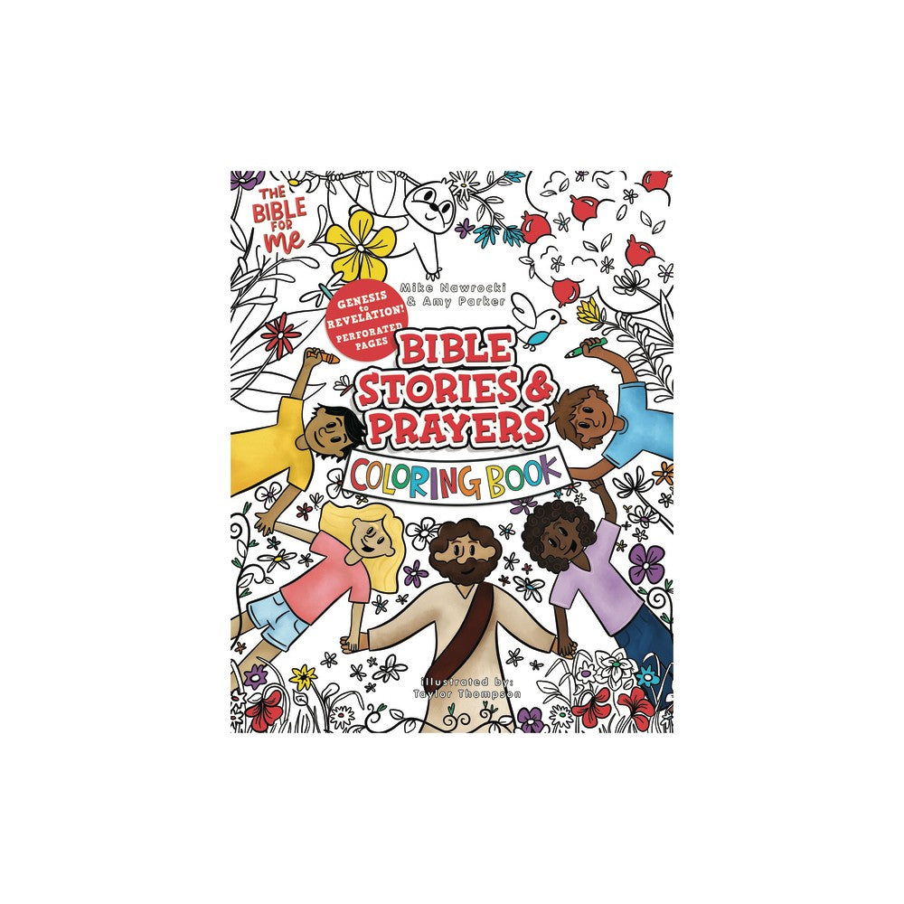 Bible Stories & Prayers Coloring Book (The Bible For Me Series)