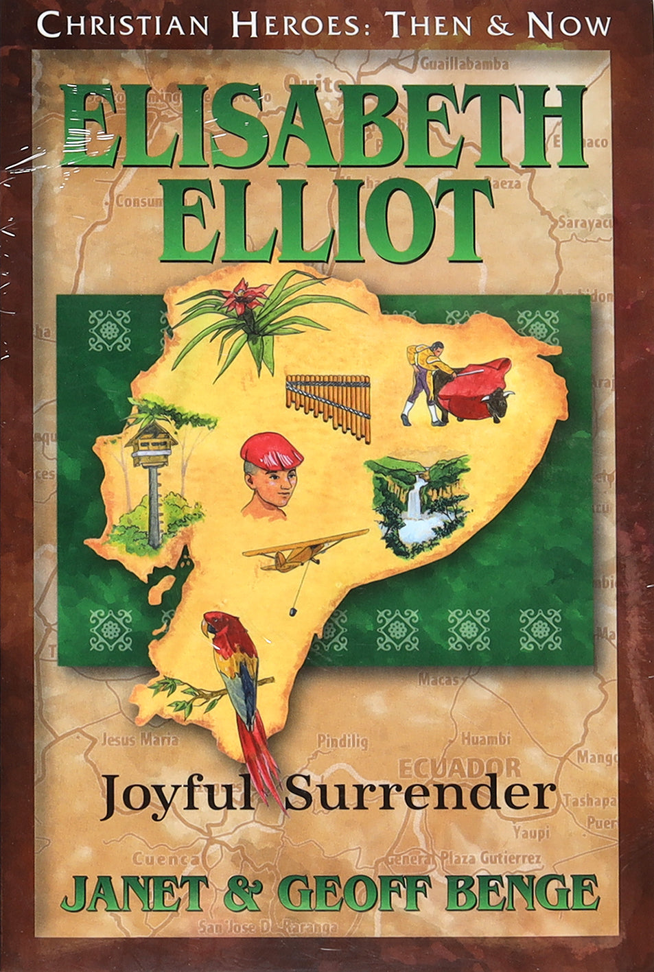 Christian Heroes 5 Book Set Elisabeth Elliot, D. L. Moody, Paul Brand, Dietrich Bonhoeffer, Francis Asbury (36-40) (Christian Heroes Then & Now Series)