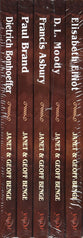 Christian Heroes 5 Book Set Elisabeth Elliot, D. L. Moody, Paul Brand, Dietrich Bonhoeffer, Francis Asbury (36-40) (Christian Heroes Then & Now Series)