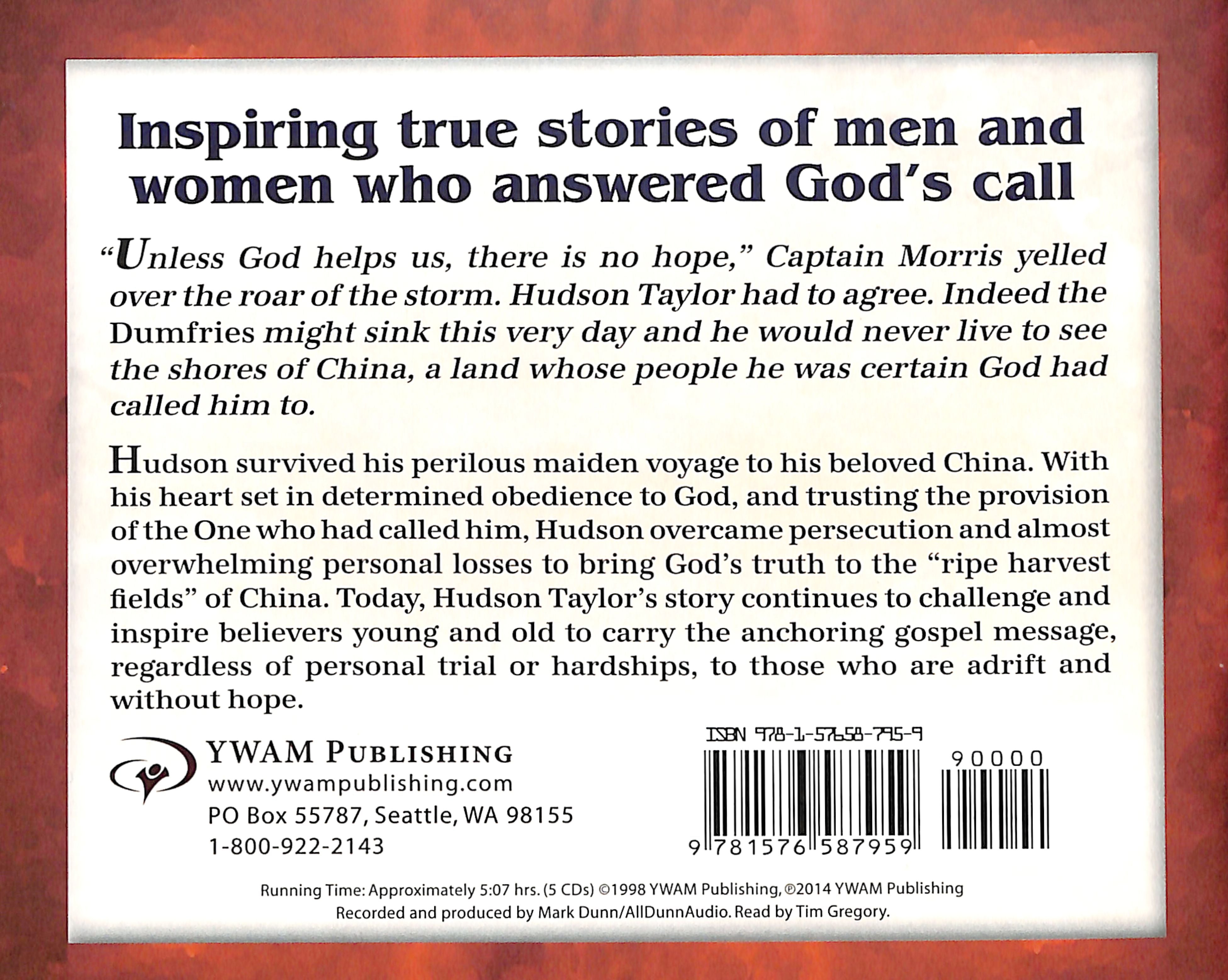 Hudson Taylor - Deep in the Heart of China (Unabridged, 5 CDS) (Christian Heroes Then & Now Audio Series)