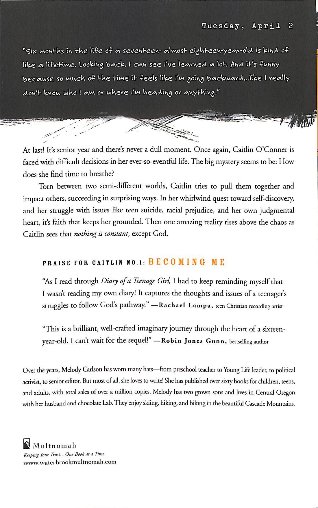 Who I Am (#03 in Diary Of A Teenage Girl: Caitlin Series)