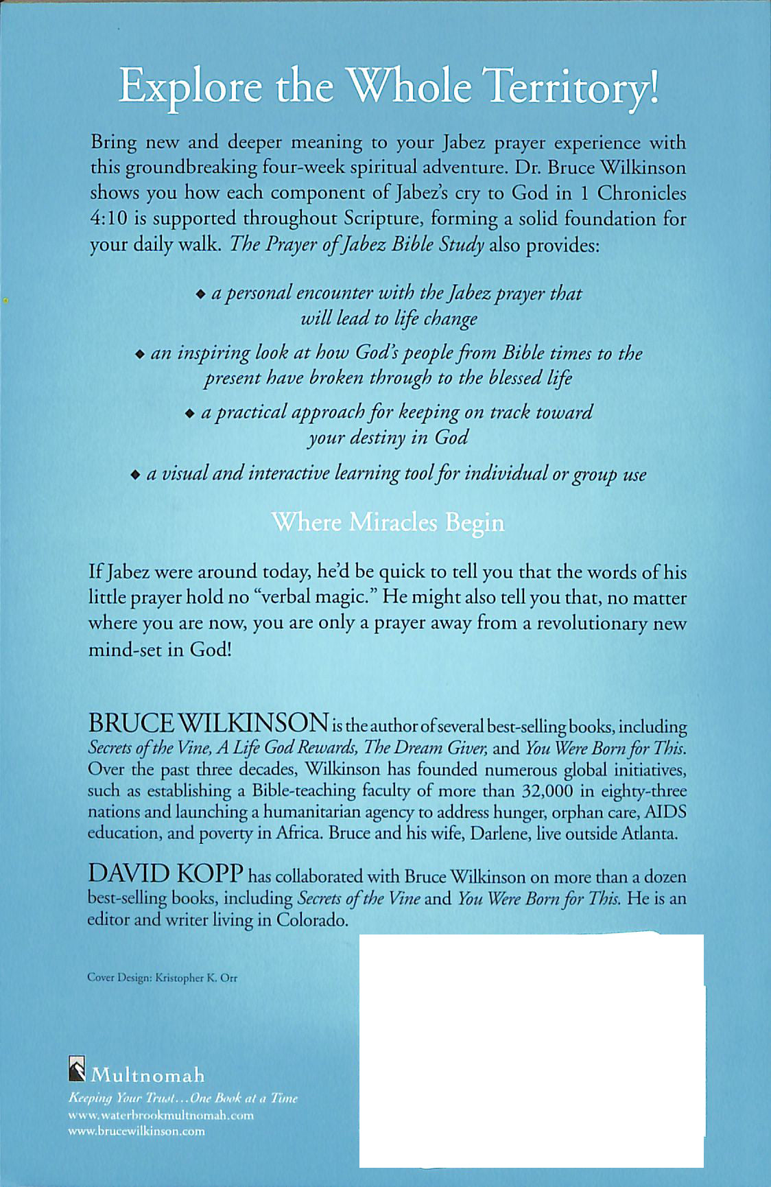 Prayer of Jabez (Study Guide) (#01 in Breakthrough Series)