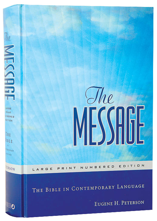 Message Large Print (Black Letter Edition)