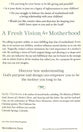 The Mission of Motherhood
