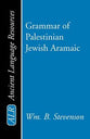 Grammar of Palestinian Jewish Aramaic
