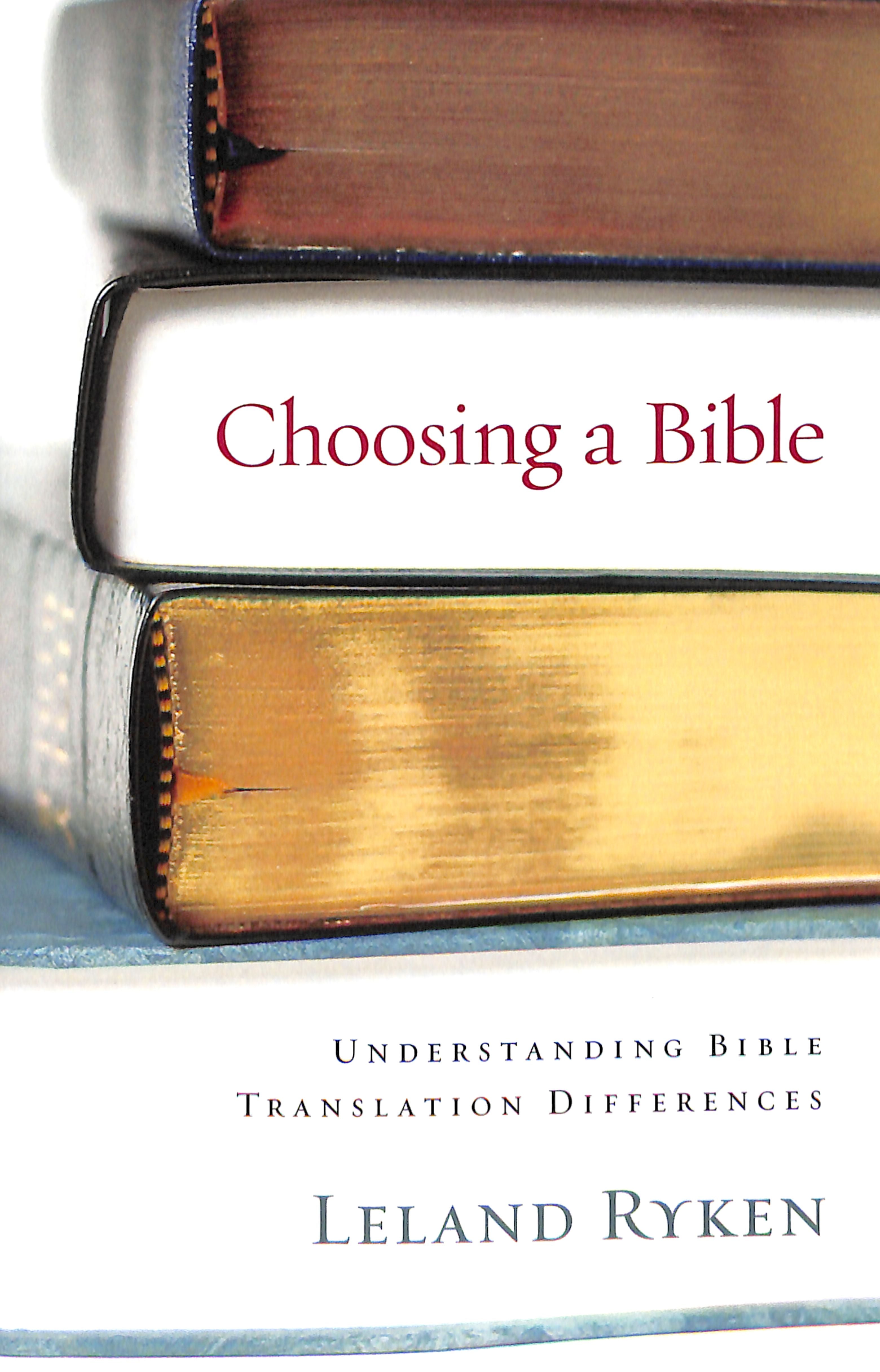Choosing a Bible
