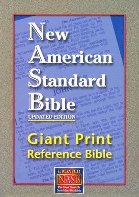 NASB Giant Print Reference Bible Indexed Black (Red Letter Edition)