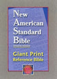 NASB Giant Print Reference Bible Indexed Burgundy