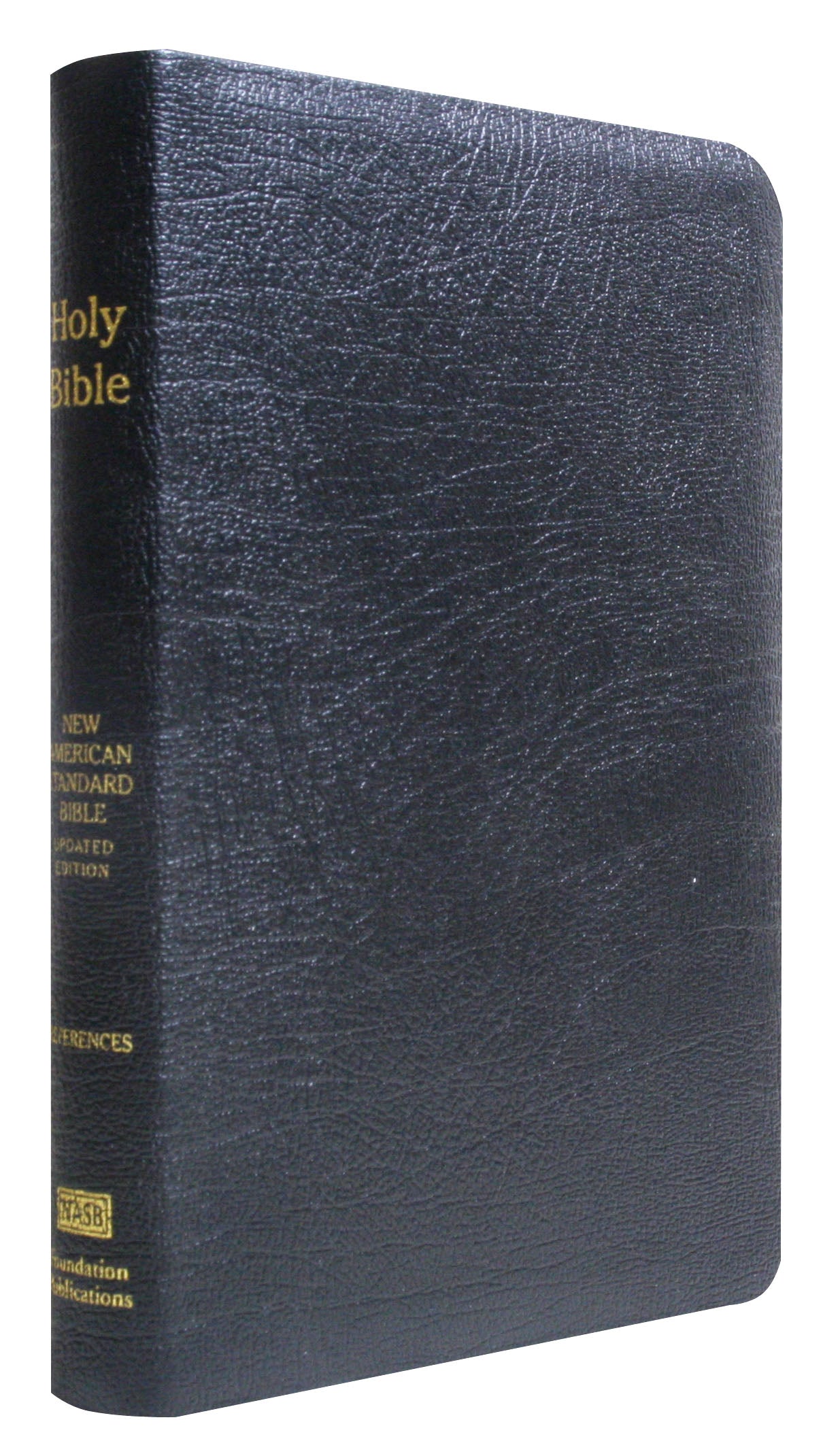 NASB Large Print Ultrathin Reference Bible Black (2024 Edition)