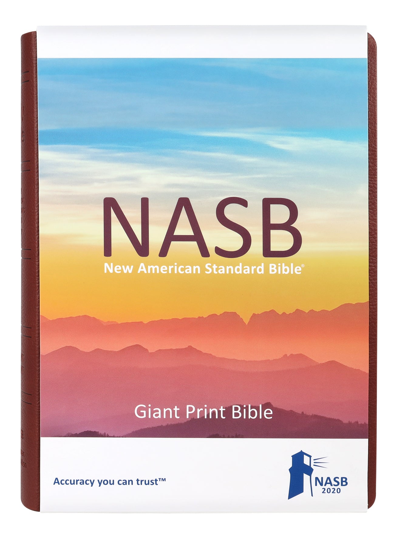 NASB 2020 Giant Print Bible Maroon Indexed