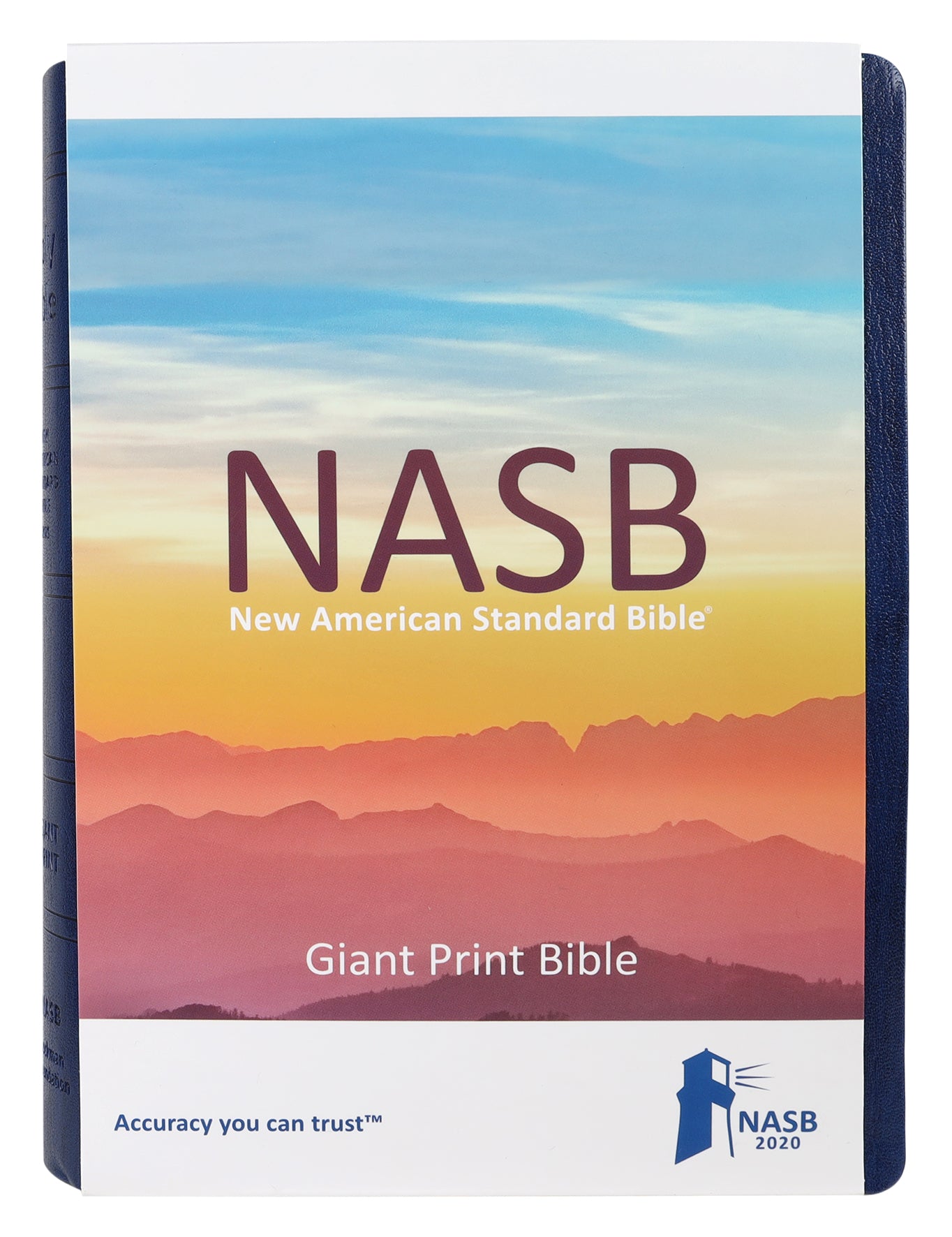 NASB 2020 Giant Print Bible Blue