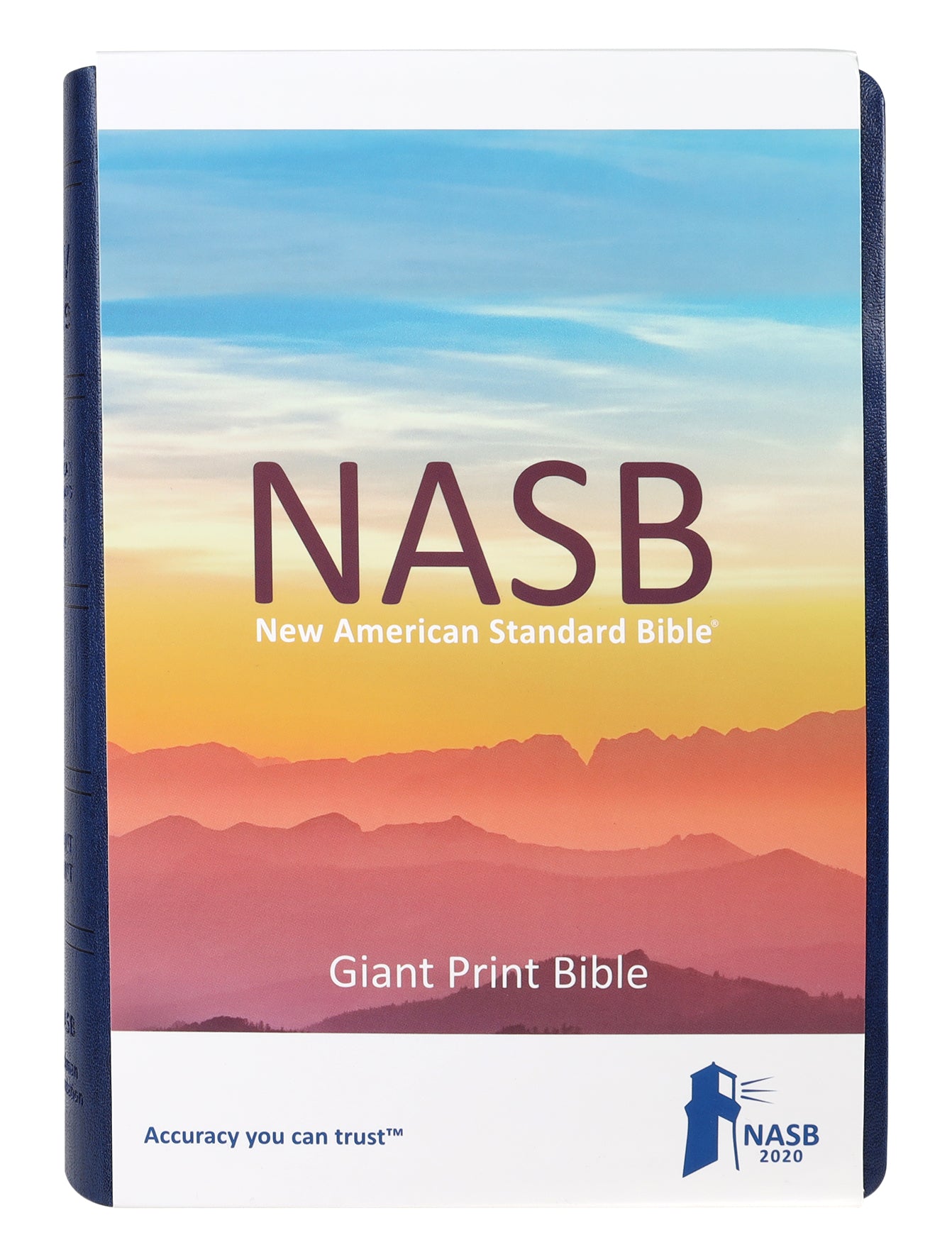 NASB 2020 Giant Print Bible Blue Indexed
