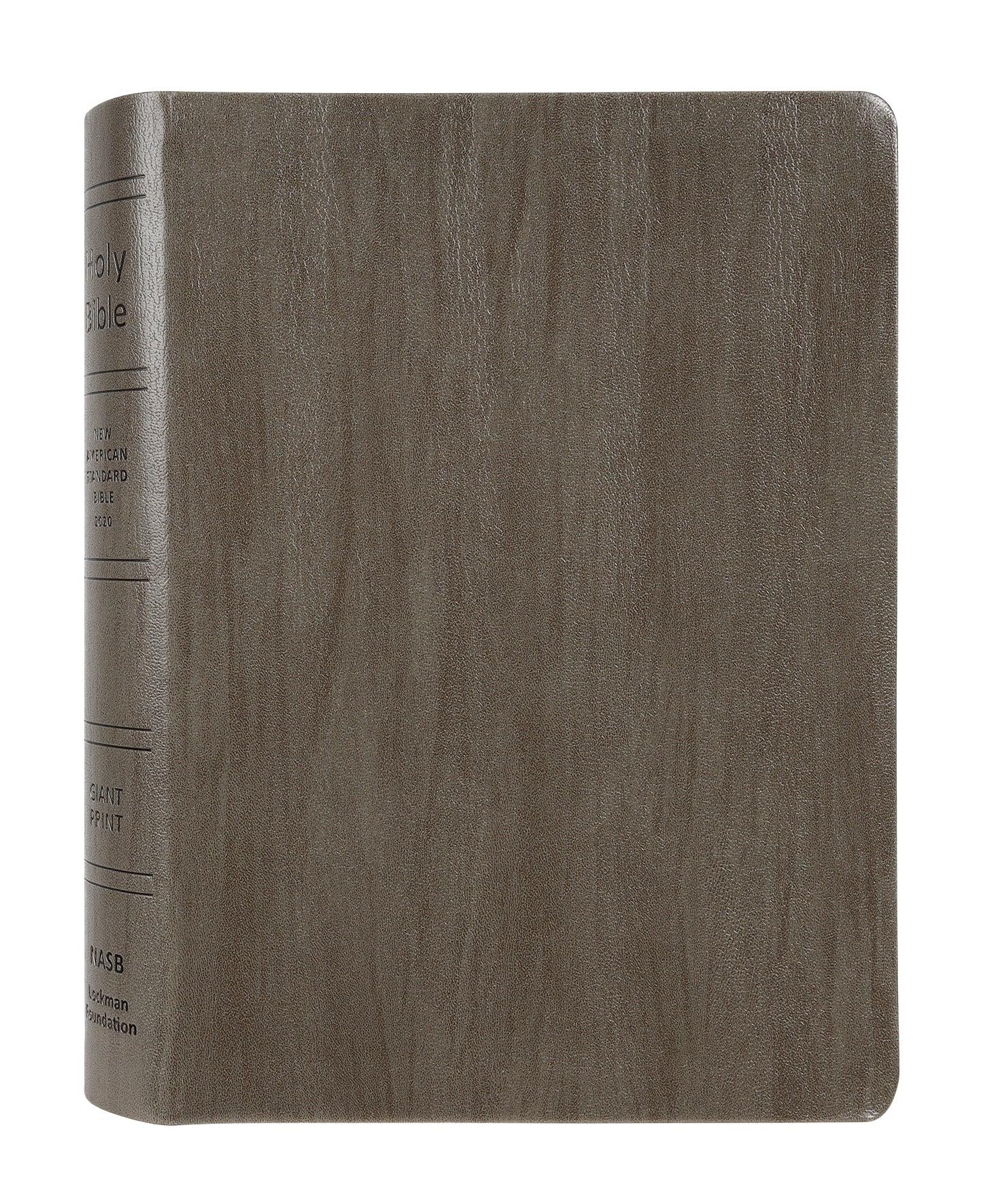 NASB 2020 Giant Print Bible Grey