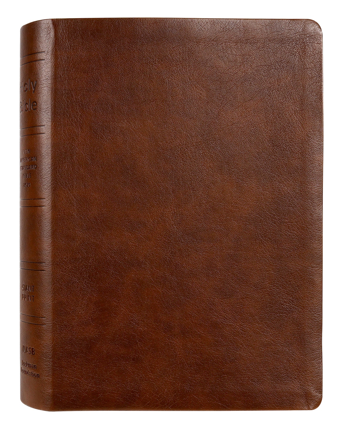 NASB 2020 Giant Print Bible Brown Indexed