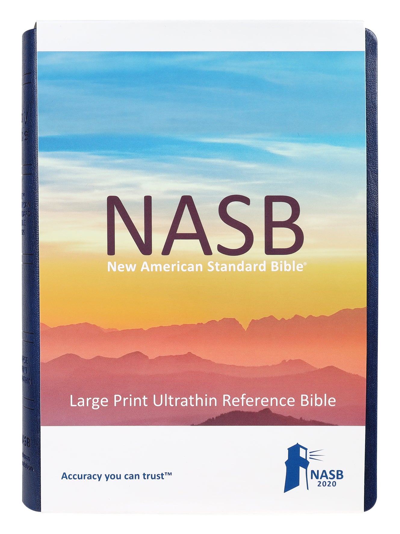 NASB 2020 Large Print Ultrathin Reference Bible Blue