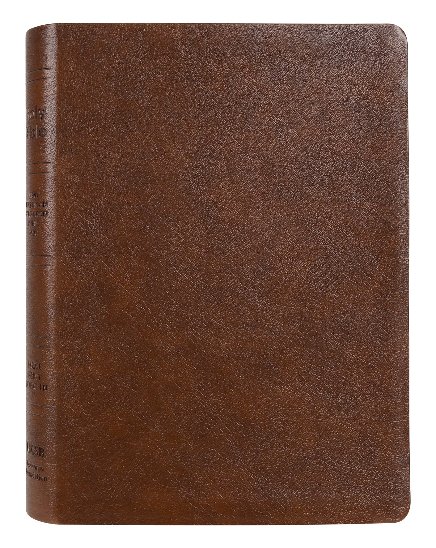 NASB 2020 Large Print Ultrathin Reference Bible Brown