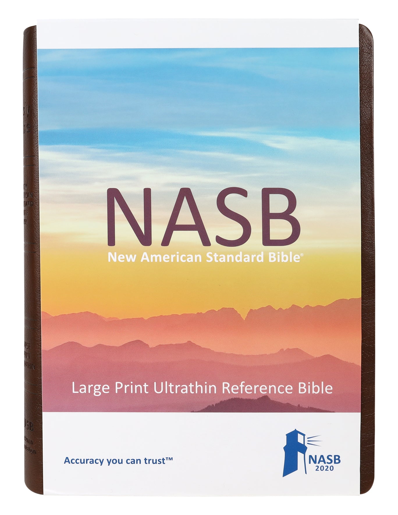 NASB 2020 Large Print Ultrathin Reference Bible Brown