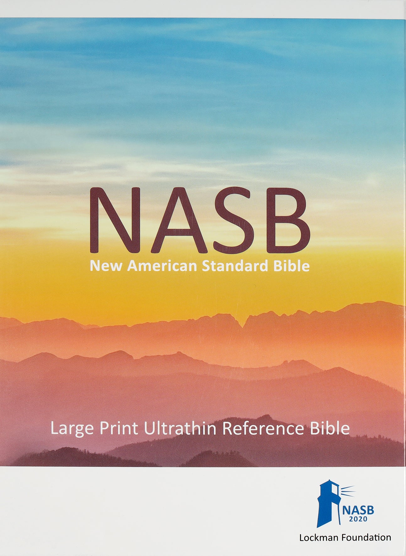 NASB 2020 Large Print Ultrathin Reference Bible Black