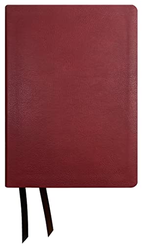 NASB Wide Margin Reference Bible, Maroon (Black Letter Edition)