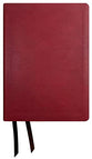 NASB Wide Margin Reference Bible, Maroon (Black Letter Edition)