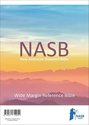 NASB Wide Margin Reference Bible, Maroon (Black Letter Edition)