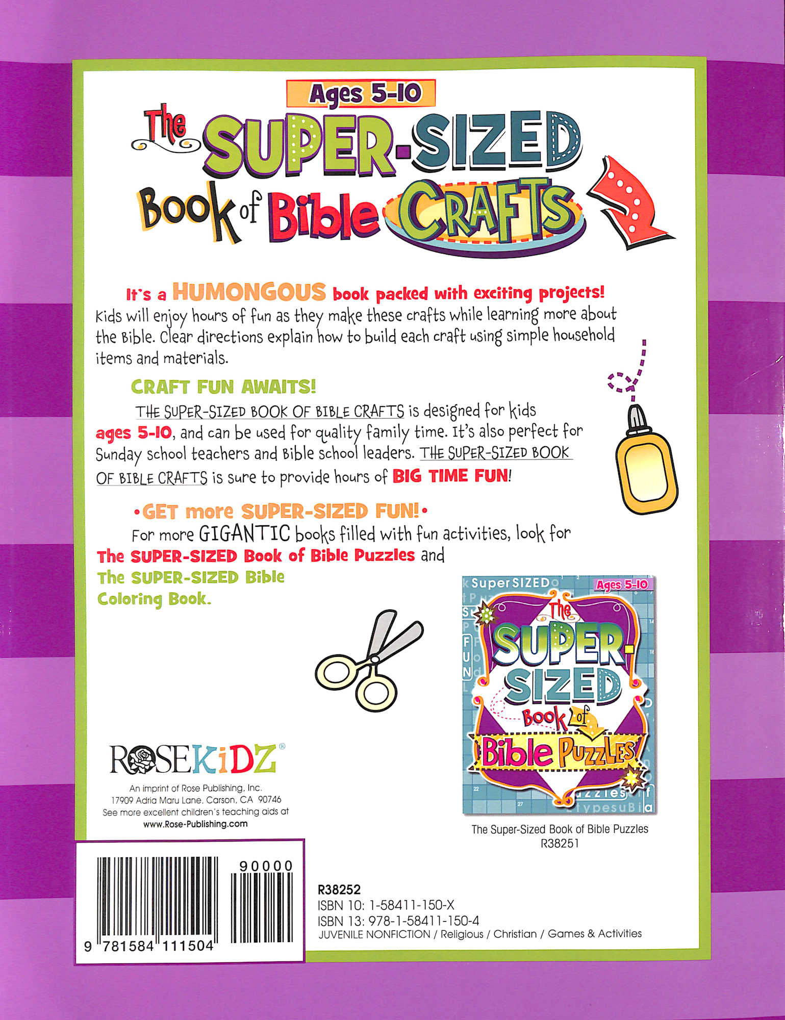 The Super Sized Book of Bible Crafts (Ages 5-10)