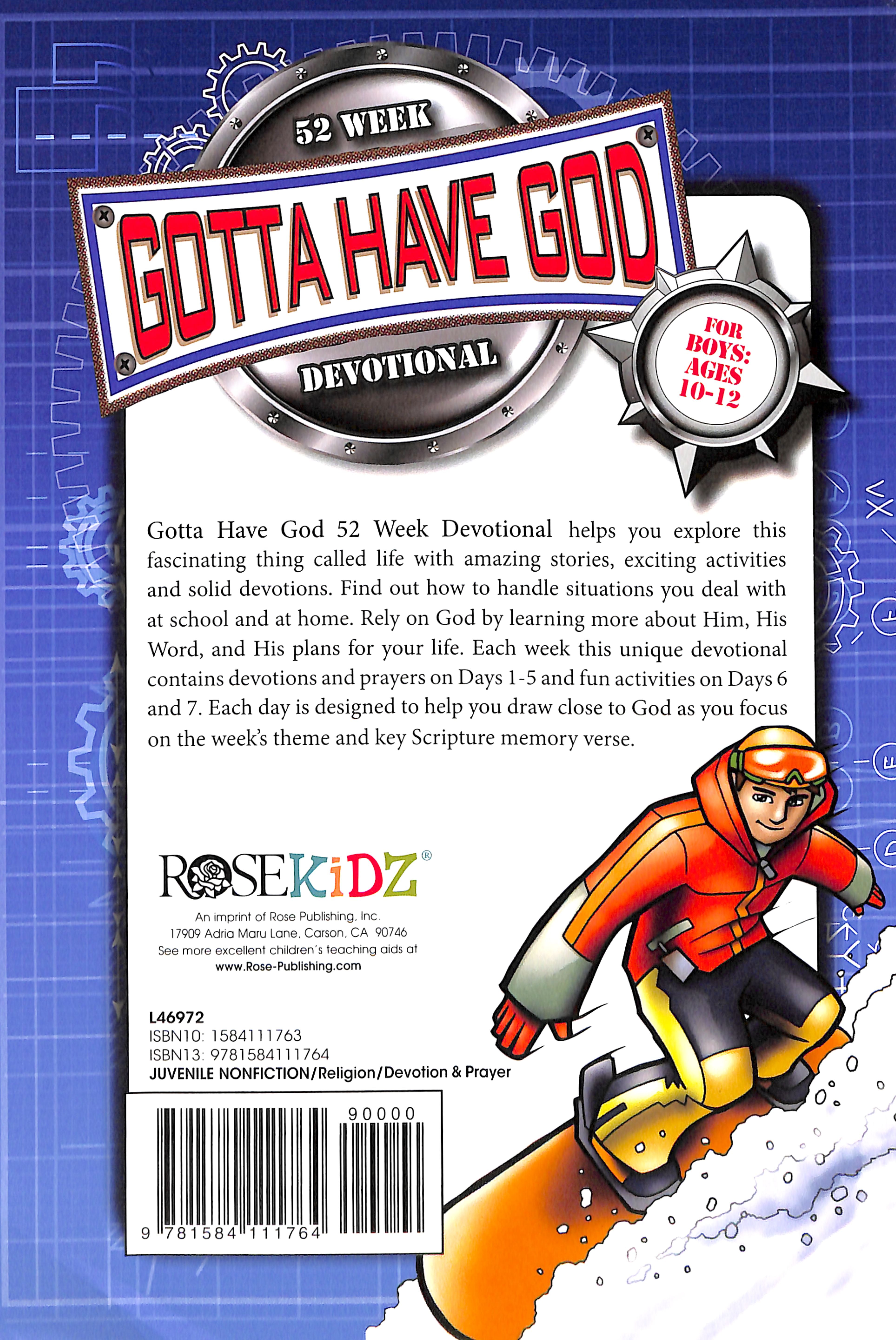 52 Week Devotional For Boys (Ages 10-12) (Gotta Have God Series)