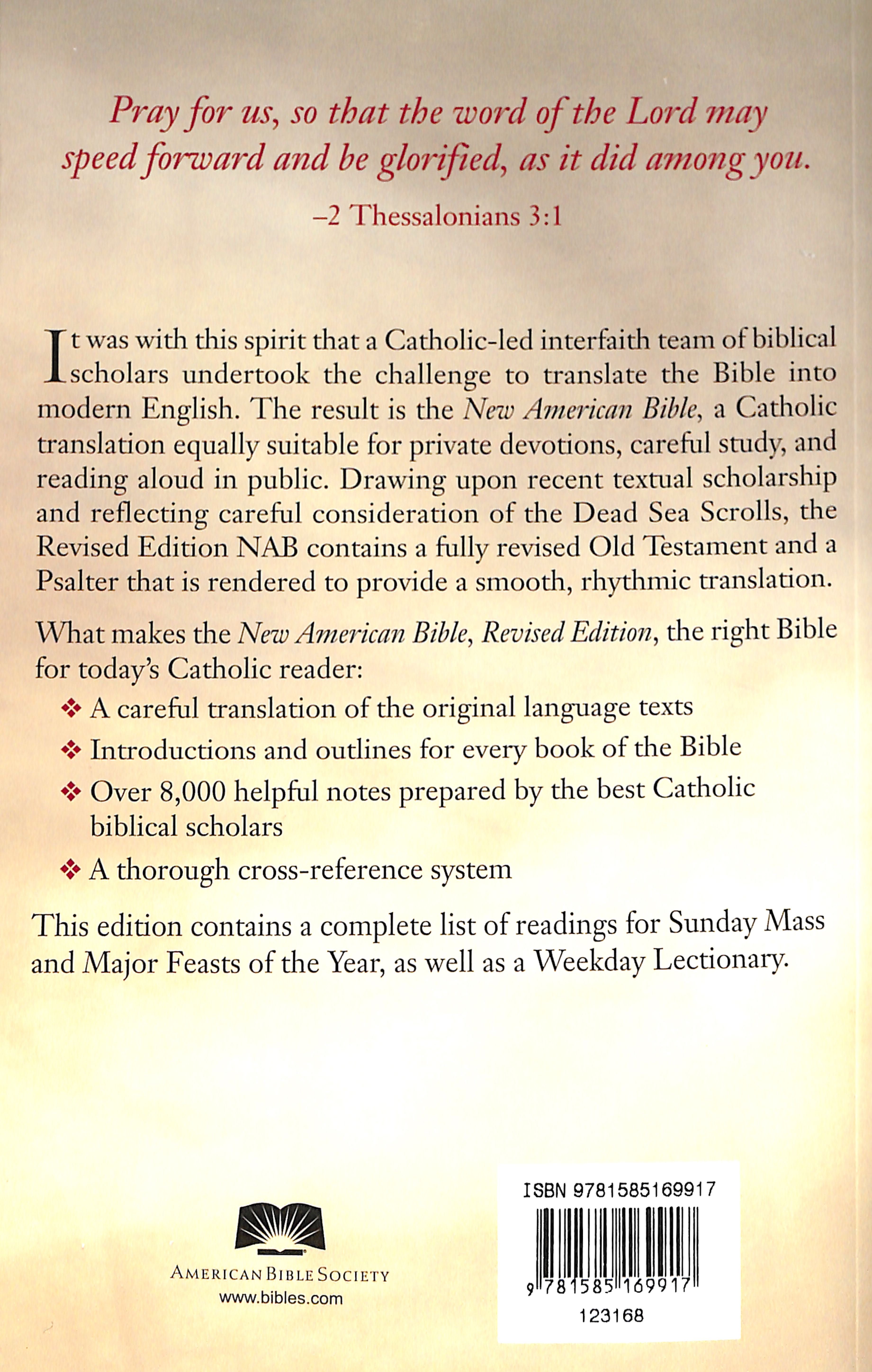 Nabre Nab Revised Catholic