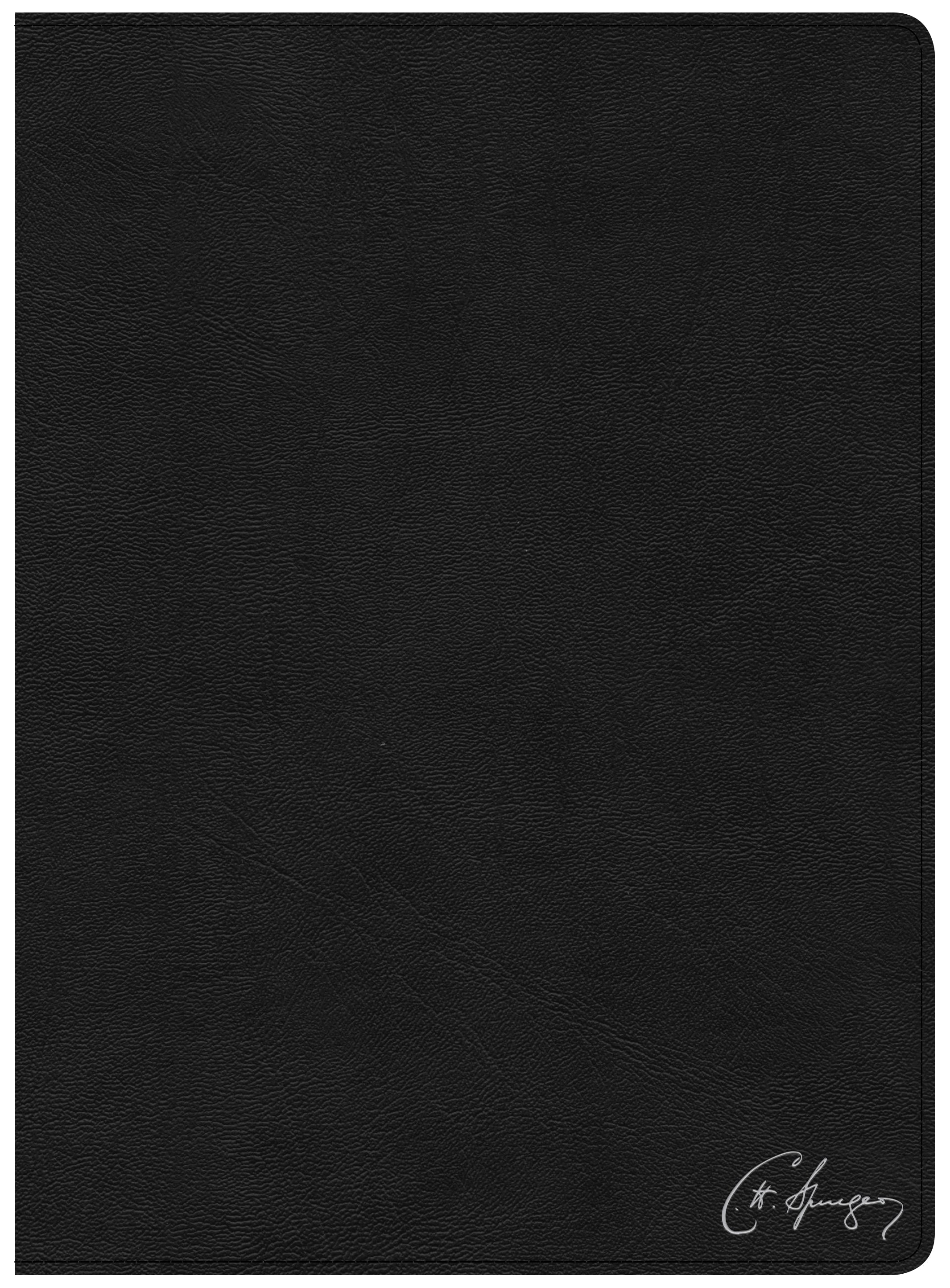 CSB Spurgeon Study Bible Black
