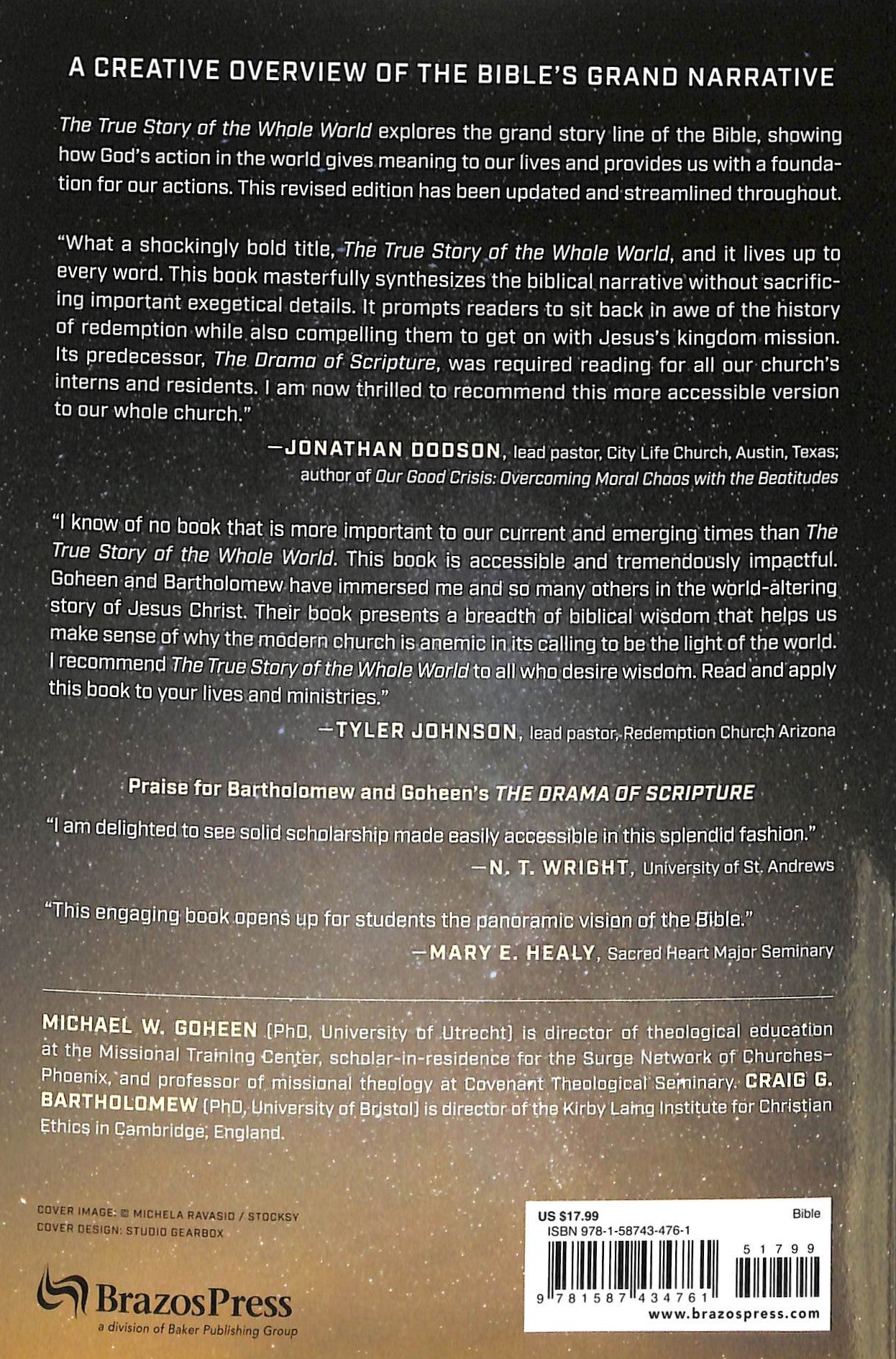 The True Story of the Whole World: Finding Your Place in the Biblical Drama
