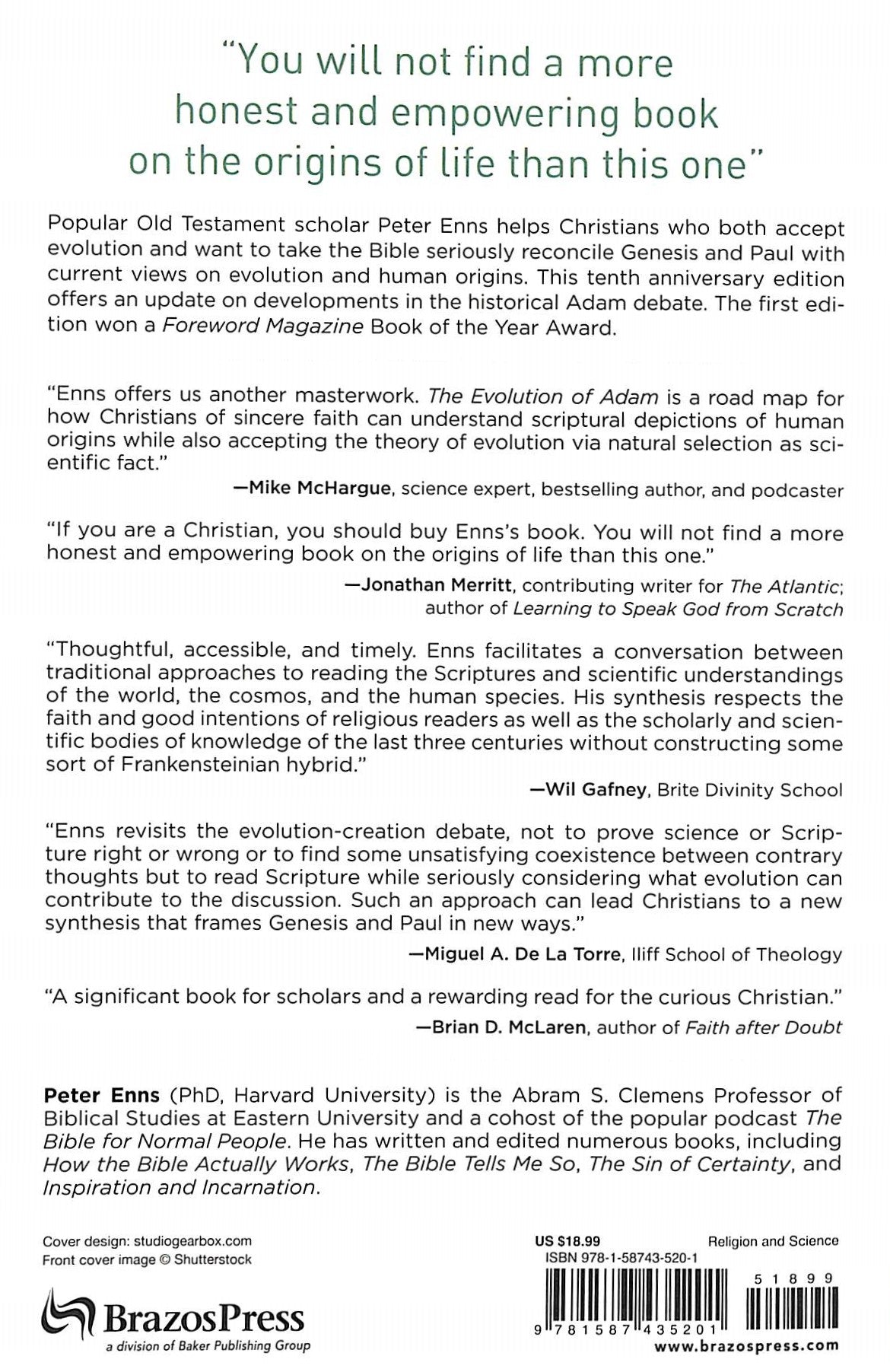 The Evolution of Adam: What the Bible Does and Doesn't Say About Human Origins