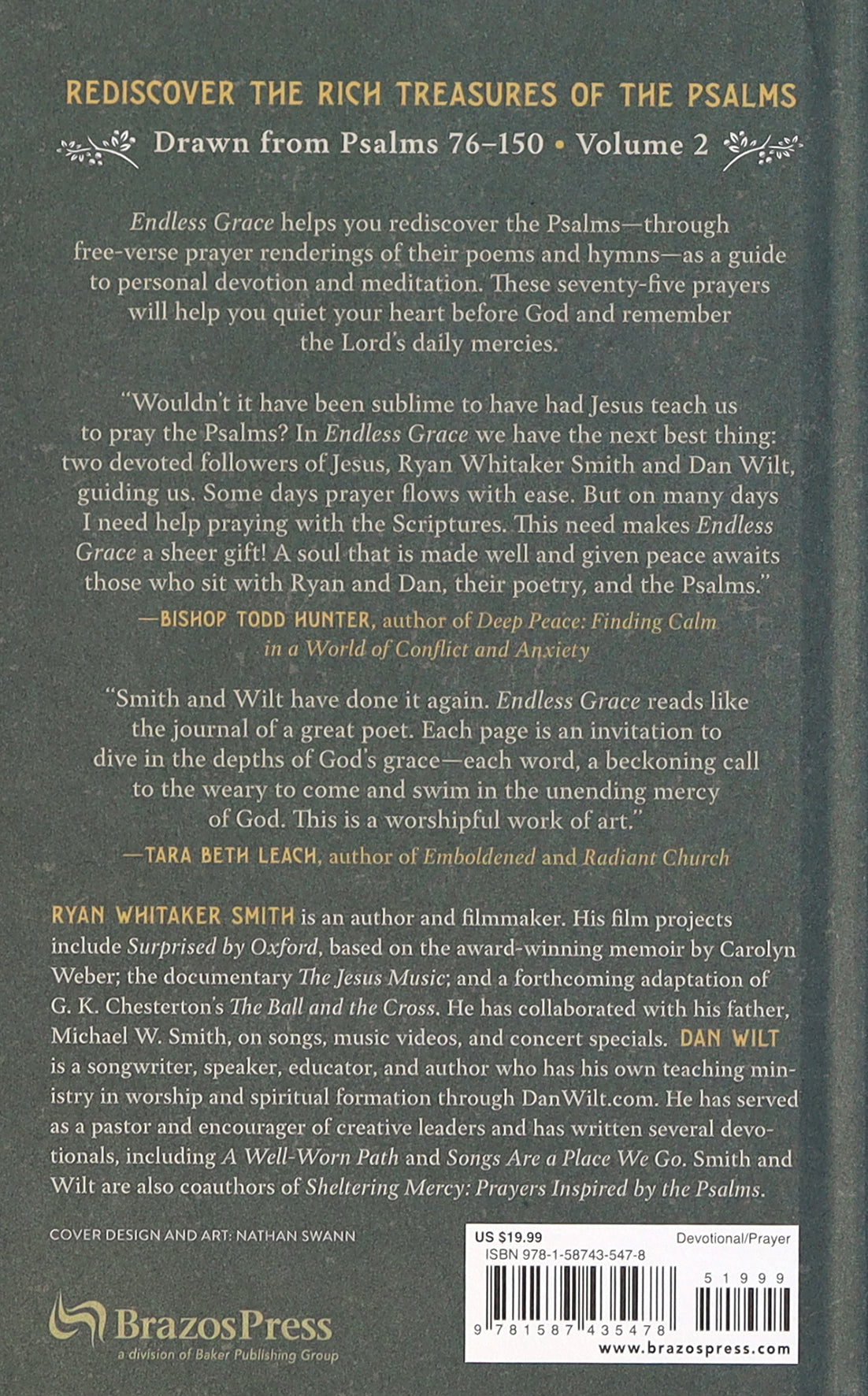 Endless Grace: Prayers Inspired By the Psalms