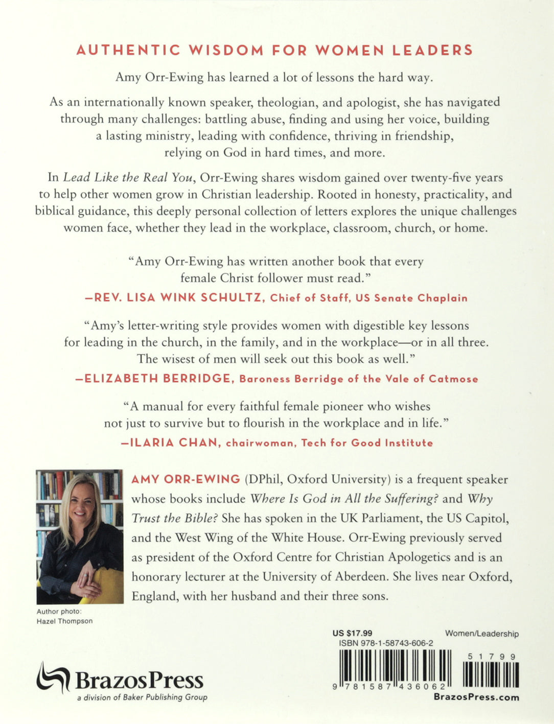 Lead Like the Real You: Wisdom for Women on Finding Your Voice, Pursuing God's Calling, and Leading with Courage