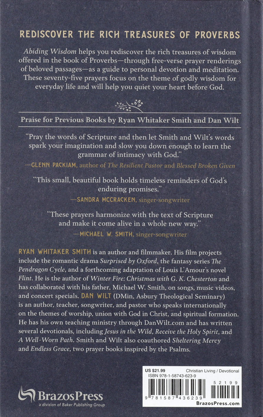 Abiding Wisdom: Prayers Inspired by the Book of Proverbs