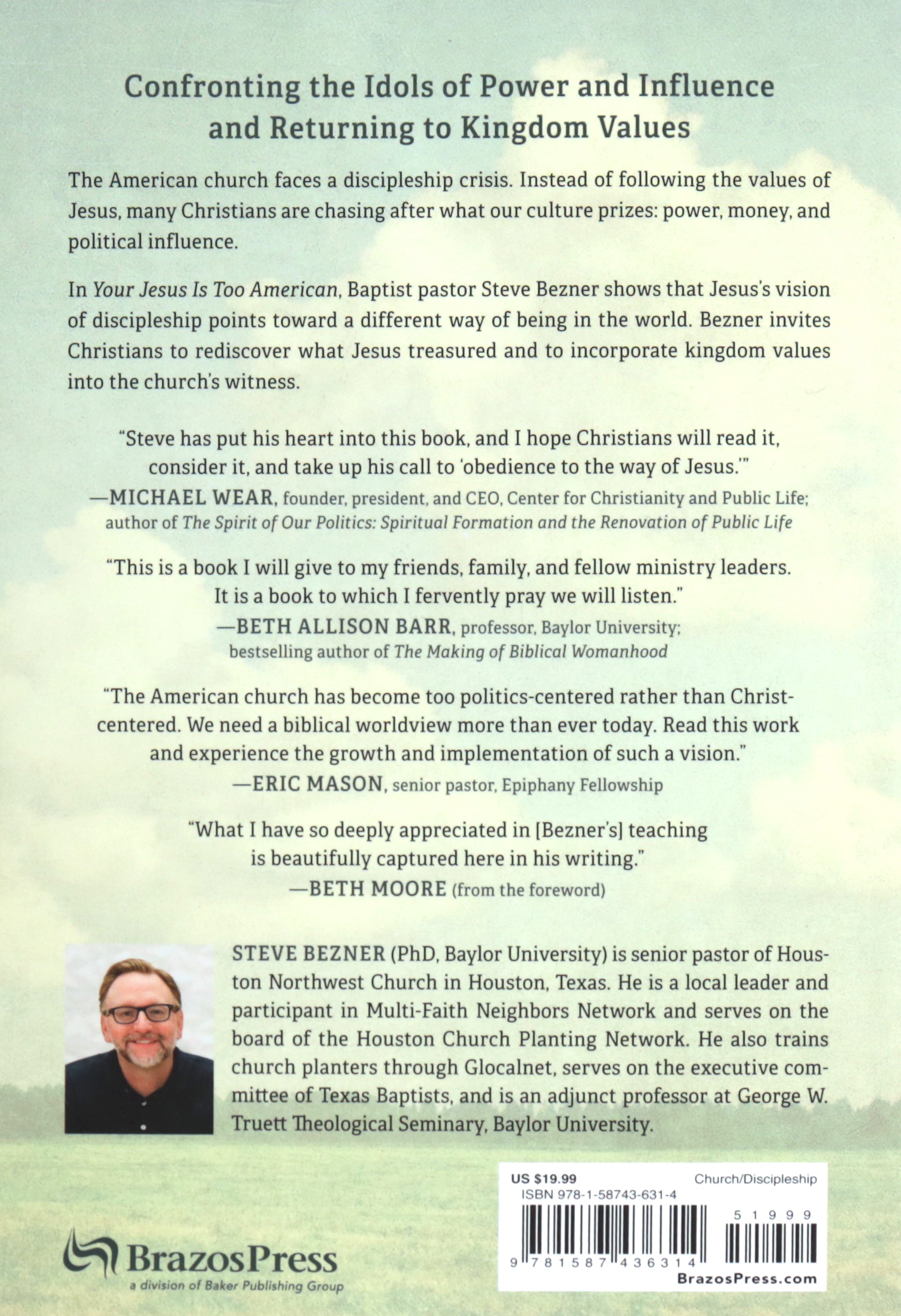 Your Jesus Is Too American: Calling the Church to Reclaim Kingdom Values over the American Dream