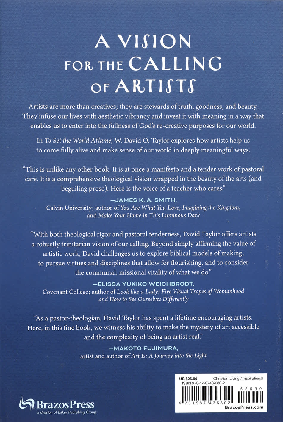 To Set the World Aflame: How Artists Bear Witness to the Fullness of God's Creation