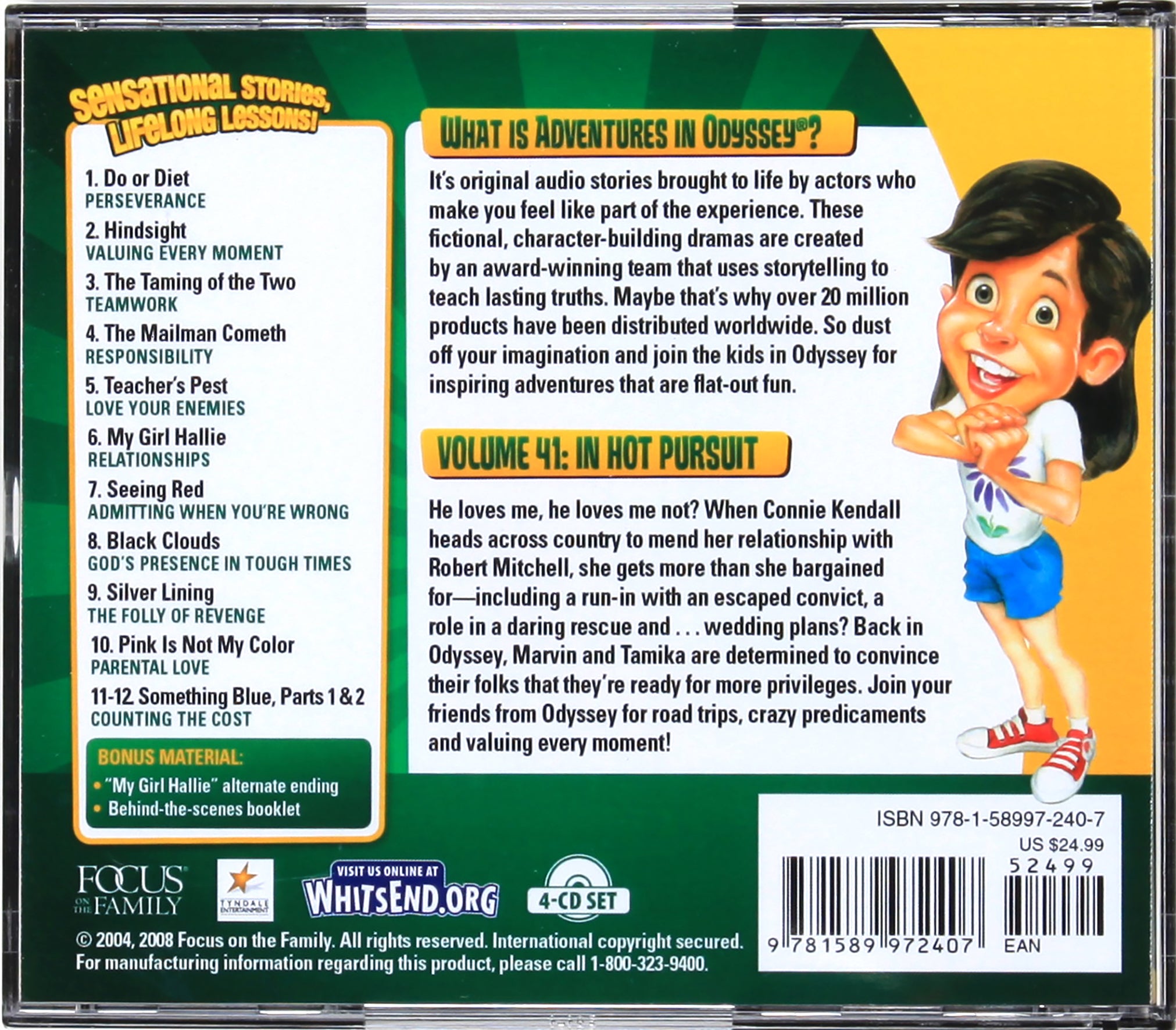 In Hot Pursuit (#41 in Adventures In Odyssey Audio Series)